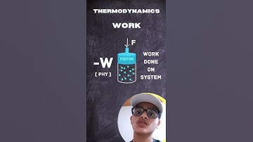 Heat🔥 & Work Sign Convention | #5 Thermodynamics Physics