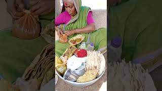 Hard working Grandma Selling Jolada Rotti | Meals | ಜೋಳದ ರೊಟ್ಟಿ ಊಟ | Food lovers screenshot 2