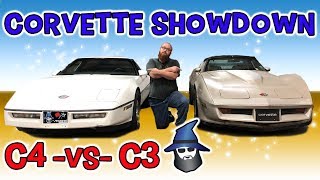 C3/C4 Corvette Showdown at the CAR WIZARD'S Shop