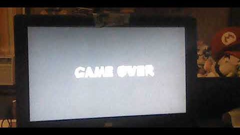 Frogger PS1 Game over