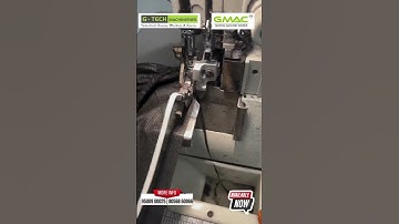 Overlock easy attached elastic oven fabric and non oven fabric elastic pressure foot