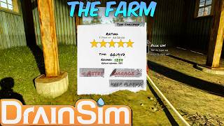 Drain Sim How to 5 Star the Farm (Expert Guide)