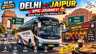 🚌💨 EPIC DELHI TO JAIPUR JOURNEY! 😍 Dhaba Break & Indian Highway Drive | BMI screenshot 3