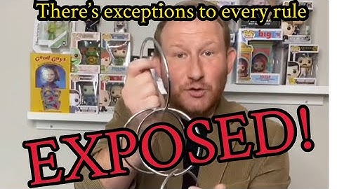 Things I’ll actually explain “There’s exceptions to every rule”