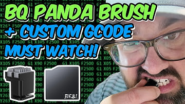 Vergeet de P2S - Verbeterde X1/P1 BQ Panda Brush & Wipe Code