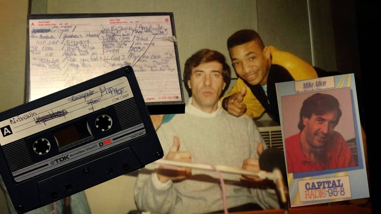 Mike Allen Capital FM HipHop show 1986 YouTube