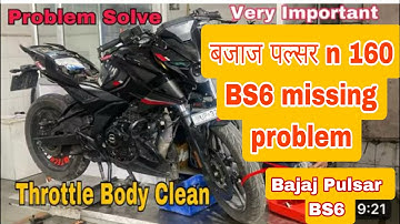 Pulsar N160 missing problem & pickup problem solve || Throttle Body Cleaning || Ab Hogi Drag Race