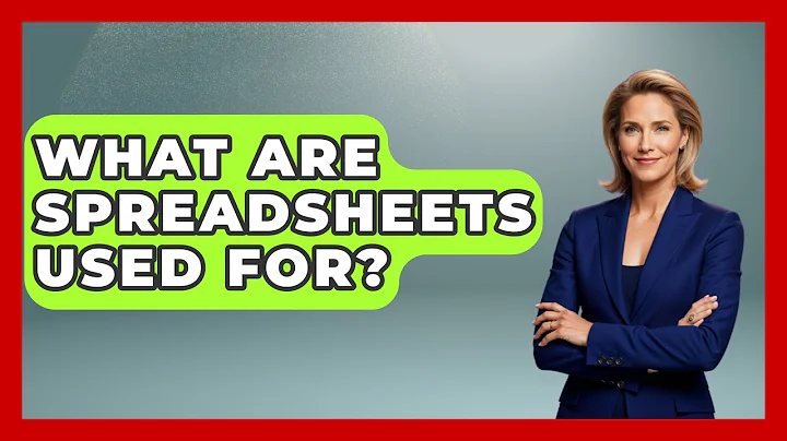 What Are Spreadsheets Used For? - The Friendly Statistician