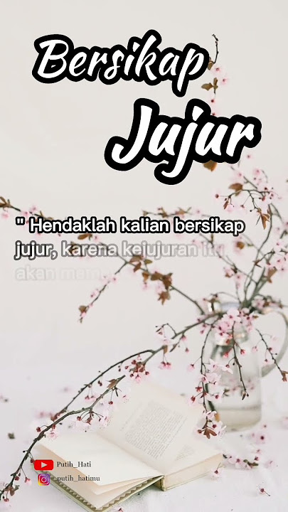 keutamaan bersikap jujur #jujur #sikap #karakter #quotes #quote #hadits #nasihat #shortvideo