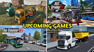 🚚8 Upcoming Realistic Games For Android & iOS 🏕 | Truck and Bus Gameplay screenshot 1