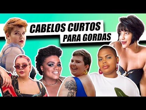 CORTES E CABELOS CURTOS PARA GORDAS: INSPIRAÇÕES  💇🏻‍♀️💇🏼‍♀️💇🏽‍♀️💇🏾‍♀️💇🏿‍♀️