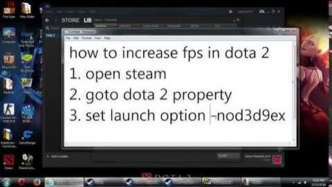 How to increase fps in dota