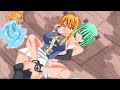 Brandish plays with Lucy's boobs Fairy-tail