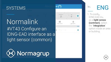 #VT43 Normalink (ENG): Configure an IDNG EAD interface as a light sensor common.
