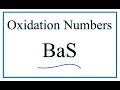 Barium Sulfide and Oxidation Numbers
