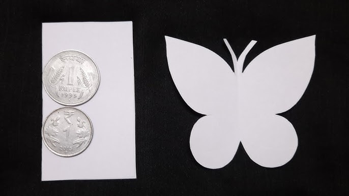 Gorgeous Glitter Paper Butterfly Decorations - FeltMagnet