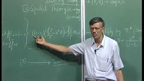 Aerospace Engineering, Instability and Transition of Fluid Flows - Part 7