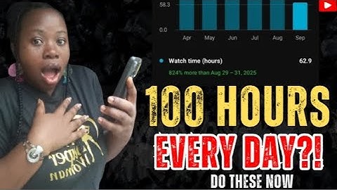 I Gained 100 Watch Hours in ONE Day (Secret Playlist Hack)