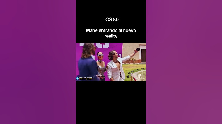 Reality los 50, entrada de Mane #los50 #telemundorealities #manelyk #telemundo