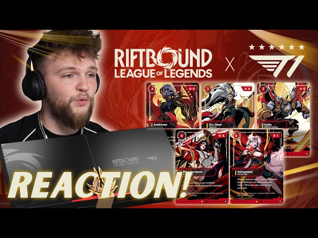 I REACTED to the NEW T1 x Riftbound Collection Box It's INSANE