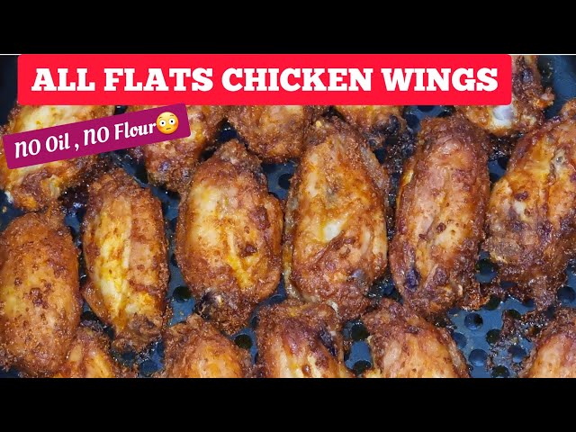 Crispy Air Fryer Wings  Baking Powder Secret - The Spicy Apron