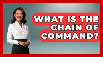 What Is The Chain Of Command? - Law Enforcement Insider