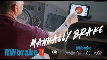RVi Trip Tips: Manual braking with your RVibrake3 or RVibrake Shadow Flat Towing Braking System