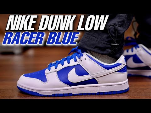 Reverse Kentucky? Nike Dunk Low RACER BLUE Review & On Foot