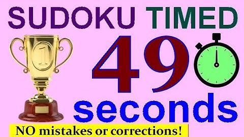 Quick Sudoku Guide #sudoku
