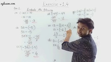 NCERT Solutions Class 7 Maths Chapter 1 Integers (Ex. 1.4) Q 1,2