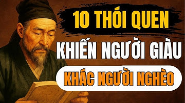 CỔ NHÂN DẠY – 10 Thói Quen Khiến Người Giàu Khác Người Nghèo   Triết Lý Sống