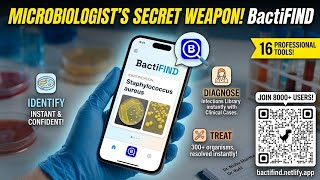 Introduction to App. BactiFIND App Link - https://bactifind.netlify.app screenshot 4
