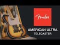 Fender american ultra telecaster demo  zzounds