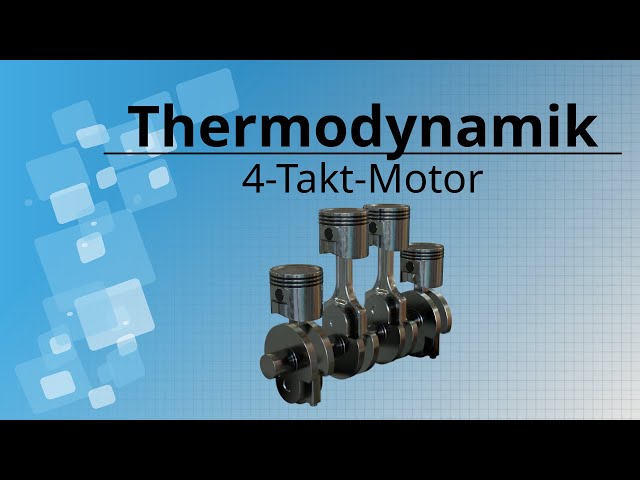 Wie funktioniert ein Vier-Takt-Motor? Aufbau und Funktionsweise eines  Hubkolbenmotors 