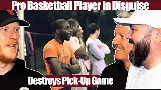 Pro Basketball Player in Disguise Destroys Pick-Up Game REACTION | OFFICE BLOKES REACT!!