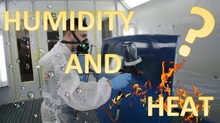 Does Humidity and temperature affect spraying?