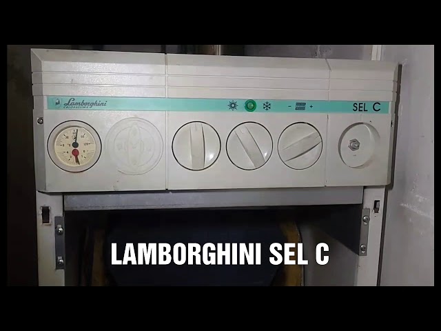 Caldera Lamborghini SEL no funciona el agua caliente .