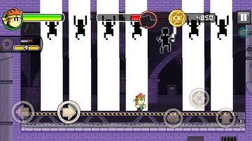 How to defeat the dark master on dan the man