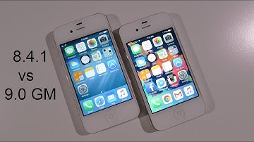 iPhone 4S Speed Test: iOS 8.4.1 vs 9.0 GM