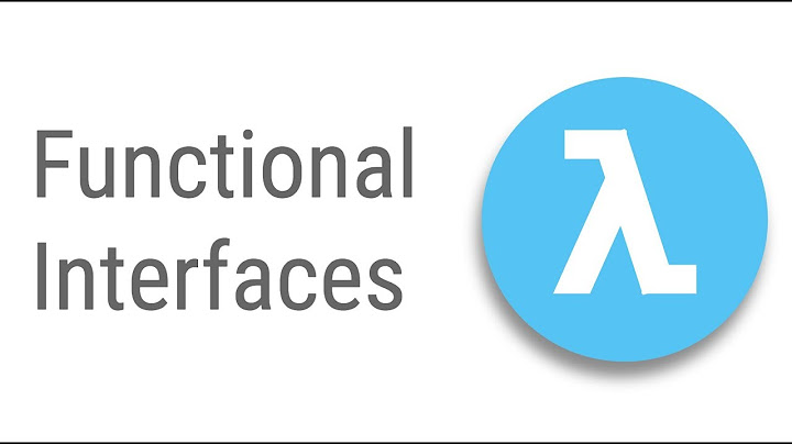 Functional Interfaces in Java 8