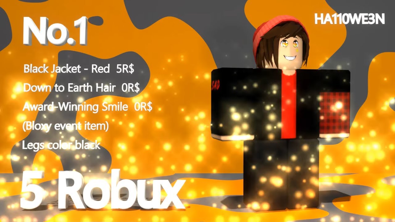 HOW TO GET 5 ROBUX CLOTHES 