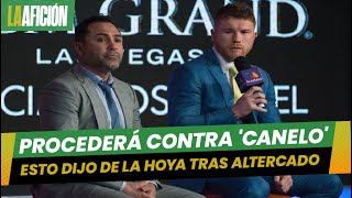 De la Hoya demandará a 'Canelo´, ¿Cuáles son los motivos?