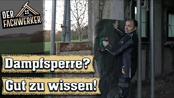 Wie rum gehört die Dampfsperre?