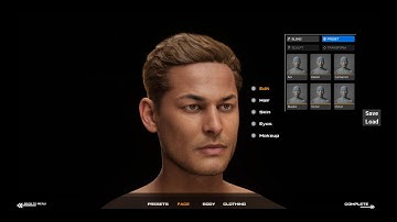 UE5 Runtime MetaHuman Customization Preview (Mutable)