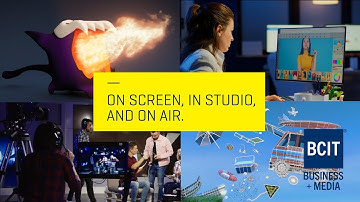 BCIT | On set, in studio and on air with Business + Media