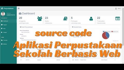 Source Code   Aplikasi Perpustakaan Sekolah Berbasis Web