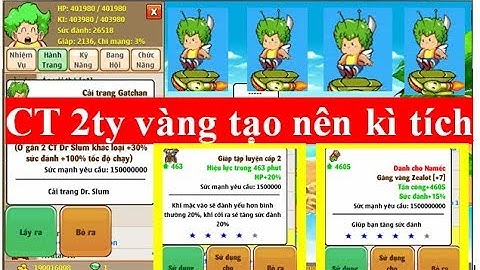 Ngoc rong online: Thánh đeo ct 2ty vàng nổi loạn cùng bà hạt mít 1 cách bí ẩn