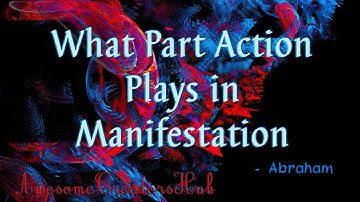 Abraham Hicks snippet:  What Part Action Plays in Manifestation