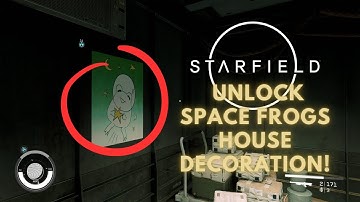 Starfield Tips: Complete the Hidden Space Frogs Quest to access Posters as decoration!