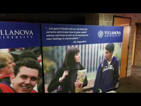 Villanova College Tour 8th grade Robert Morris School